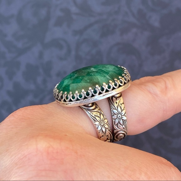 Artisan handmade Cocktail ring - Picture 3 of 4